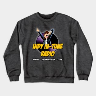 Indy In-Tune Radio (Dark Tee) Crewneck Sweatshirt